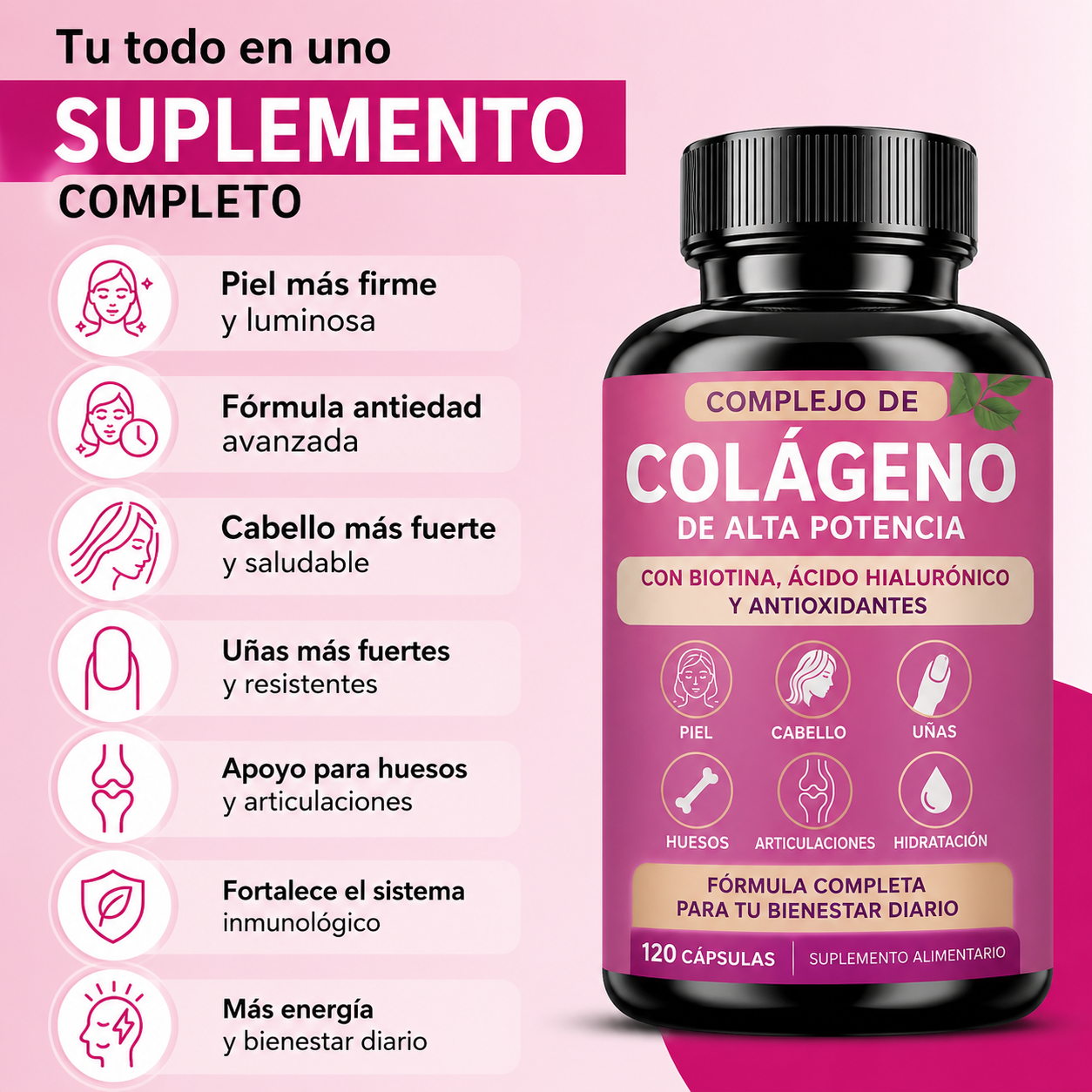 COMPLEJO DE COLÁGENO DE ALTA POTENCIA